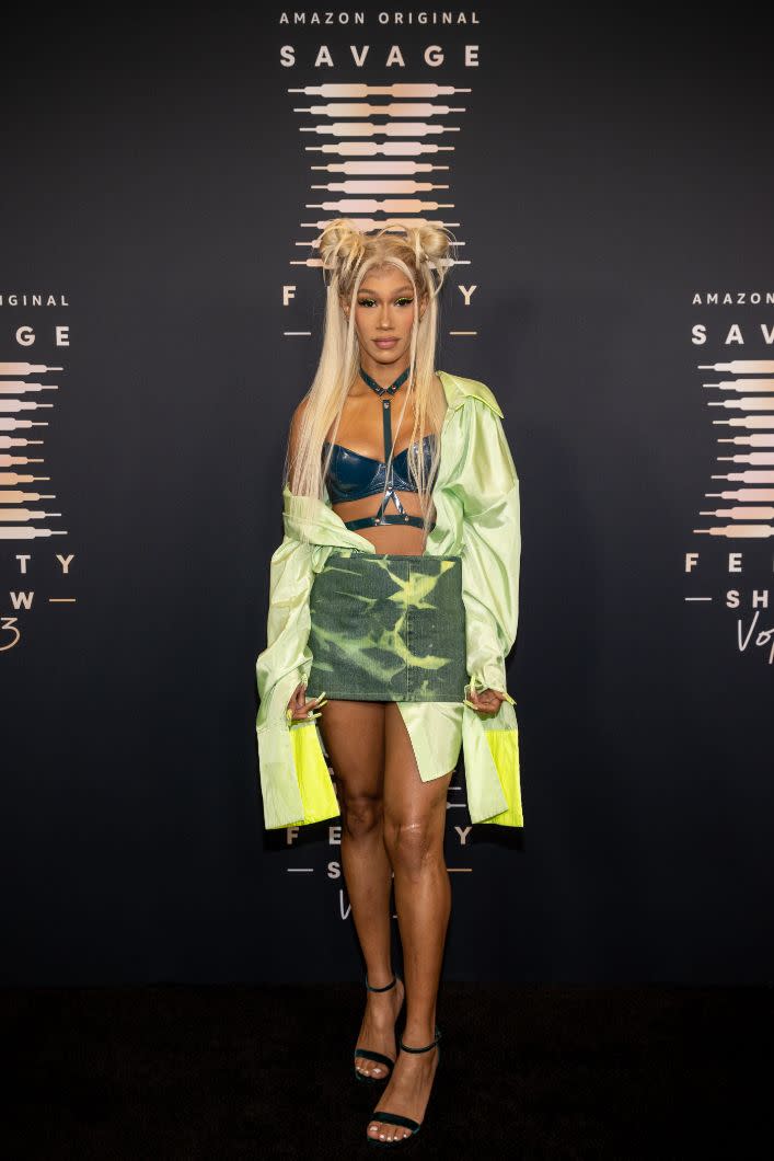 Bia attends Rihanna’s Savage X Fenty Show Vol. 3 presented by Amazon Prime Video at The Westin Bonaventure Hotel & Suites in Los Angeles, California; and broadcast on September 24, 2021. - Credit: Courtesy of Amazon