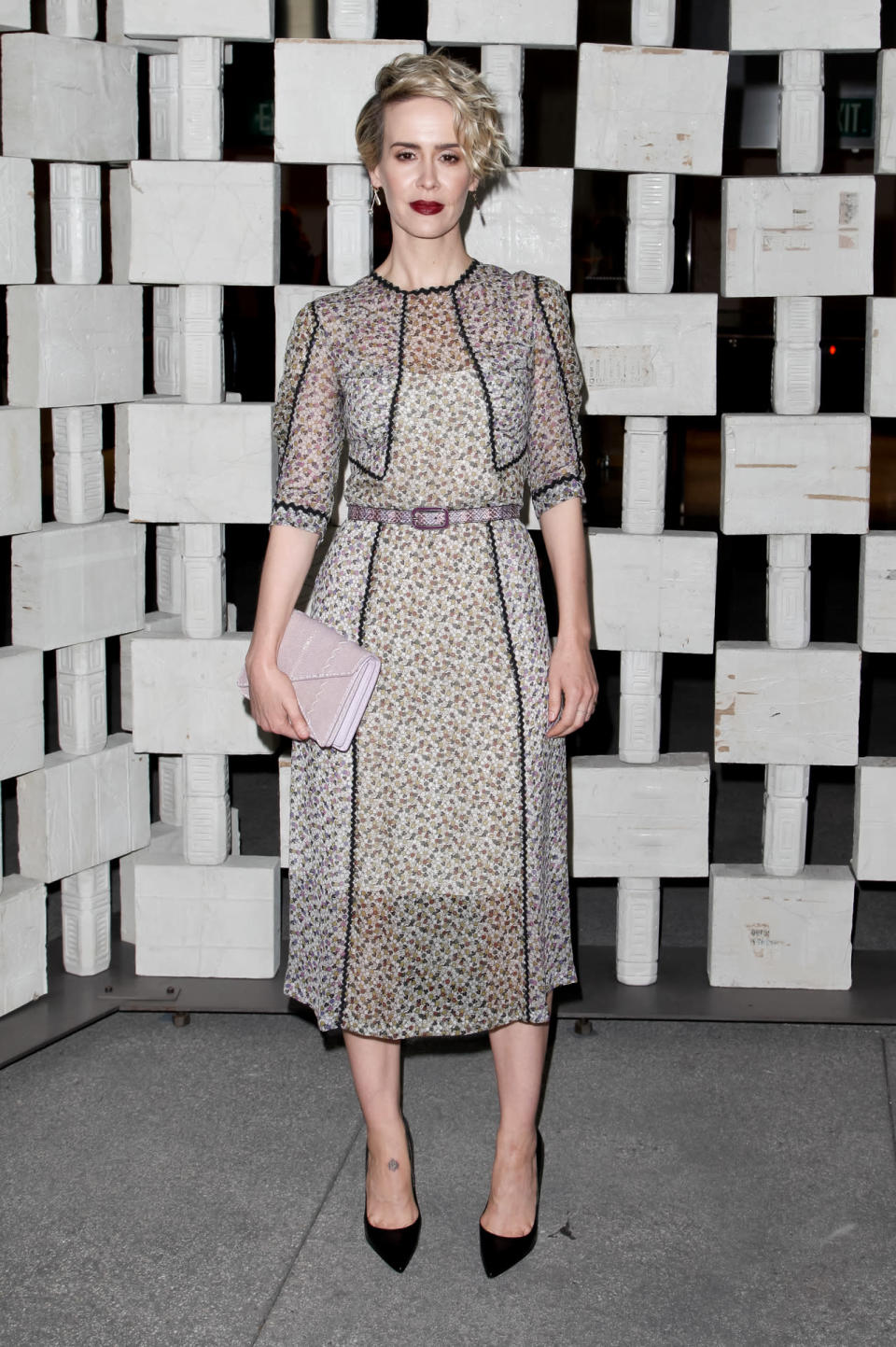 HIT: Sarah Paulson at the Hammer Museum 14th Annual Gala in the Garden