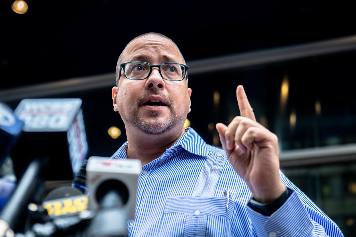 New York State Senator Gustavo Rivera (D-Bronx) photographed in New York on Aug. 4, 2021.