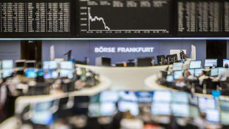 Die Gewinne der Dax-Unternehmen sind im zweiten Quartal eingebrochen. Foto: dpa