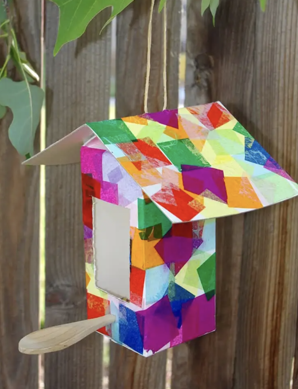 Milk Carton Birdhouse