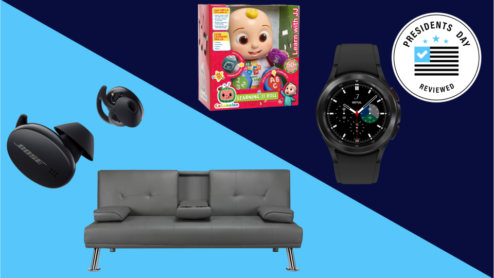 Shop the best Presidents Day deals at Walmart for savings on furniture, tech, cookware and more.