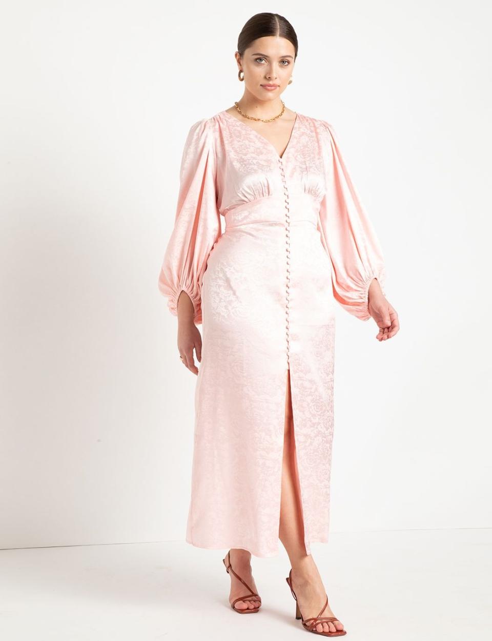 Eloquii Full Sleeve Maxi Dress