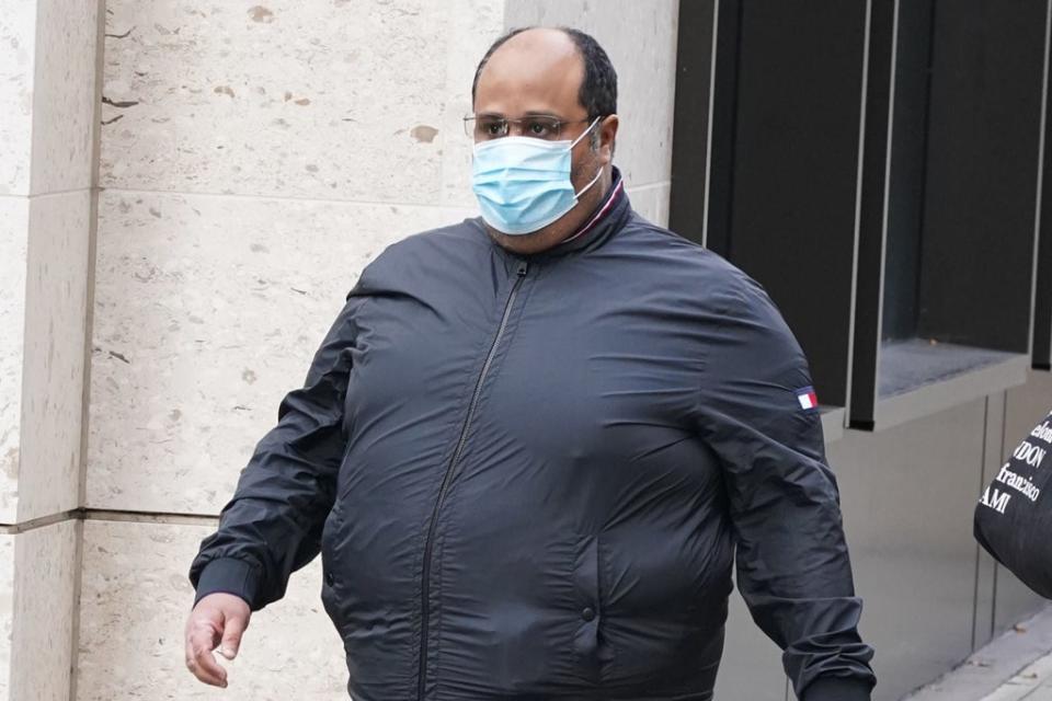 Qatari national Hassan Nasser Al-Thani, 41, arrives at the Old Bailey (PA)