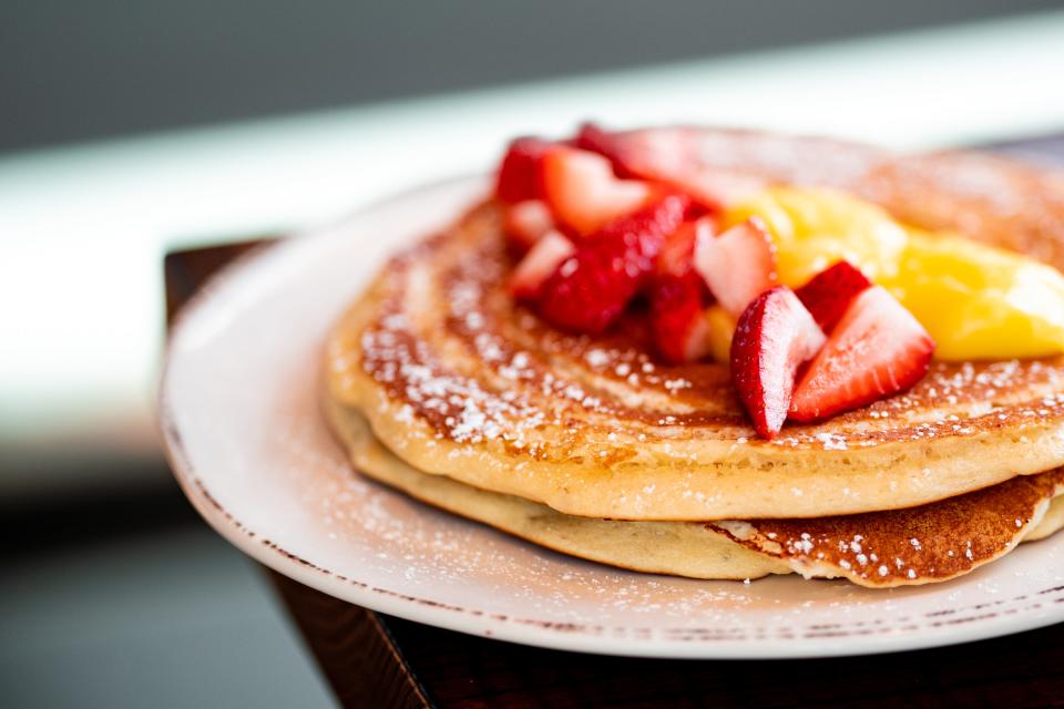 First Watch, the national restaurant chain based in Sarasota-Manatee that serves breakfast and lunch dishes such as the lemon ricotta pancakes pictured here, has opened a new Lakewood Ranch area location.