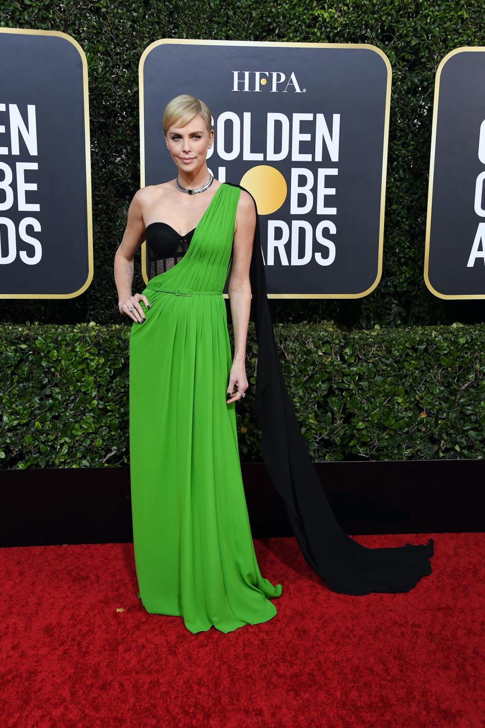 Charlize Theron golden globes