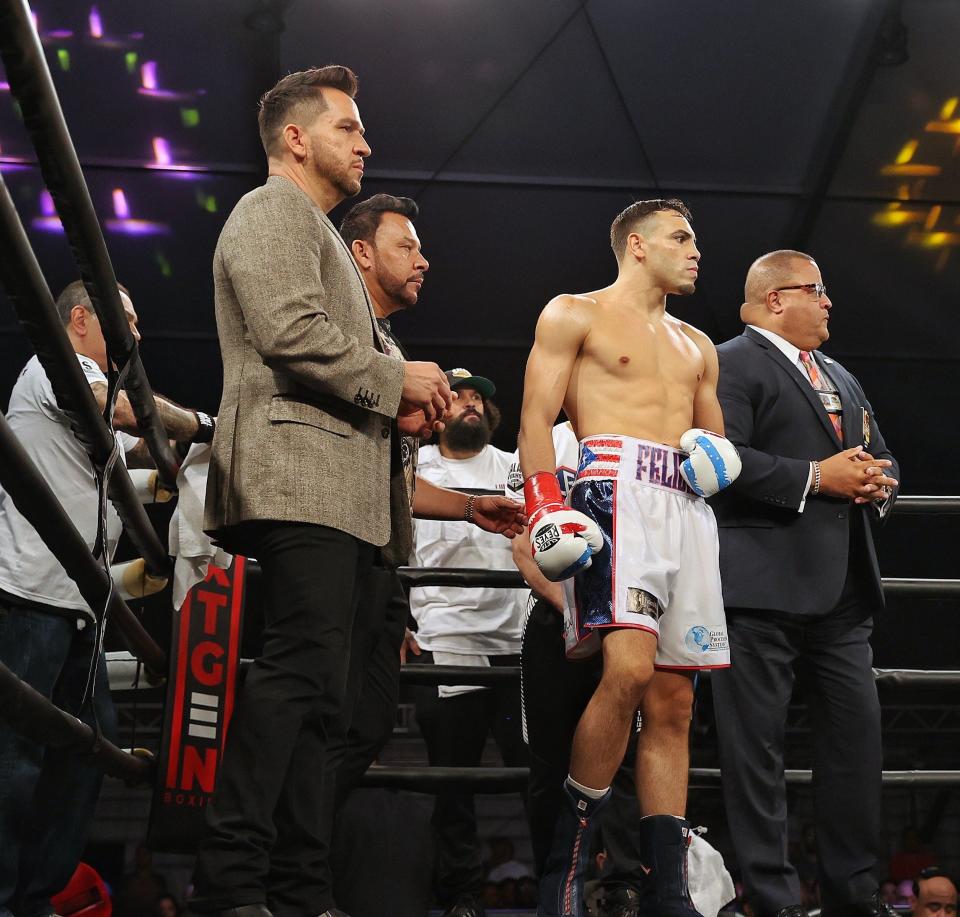 Luis Angel Feliciano would move to a perfect 16-0 after defeating Alejandro Frias Rodriguez by majority decision on Aug. 19, 2022 at the Commerce Casino in Commerce, California.