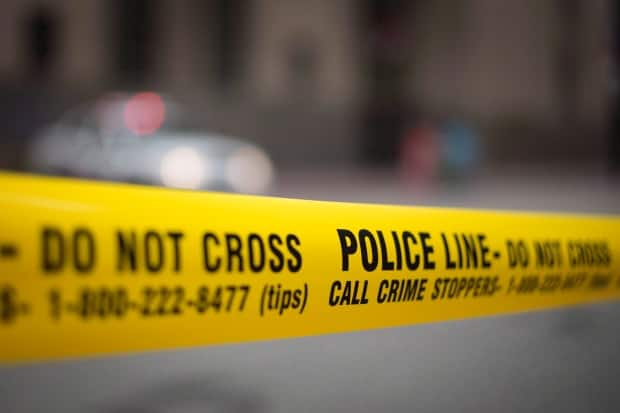 Toronto police closed a section of Bloor Street East on Tuesday while they investigated a package of interest and carried out a controlled detonation. Police said a threat was made to a government building in the area before the package was found. (Graeme Roy/Canadian Press - image credit)