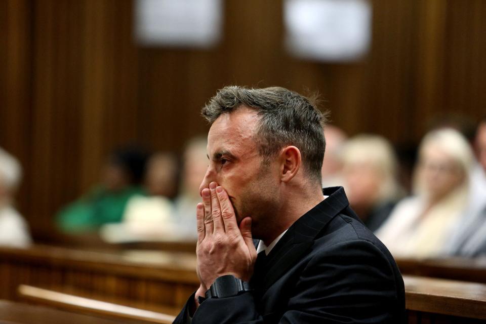 Oscar Pistorius in court in 2016.