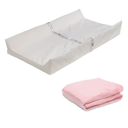 2) Contoured Changing Pad with Plush Cover