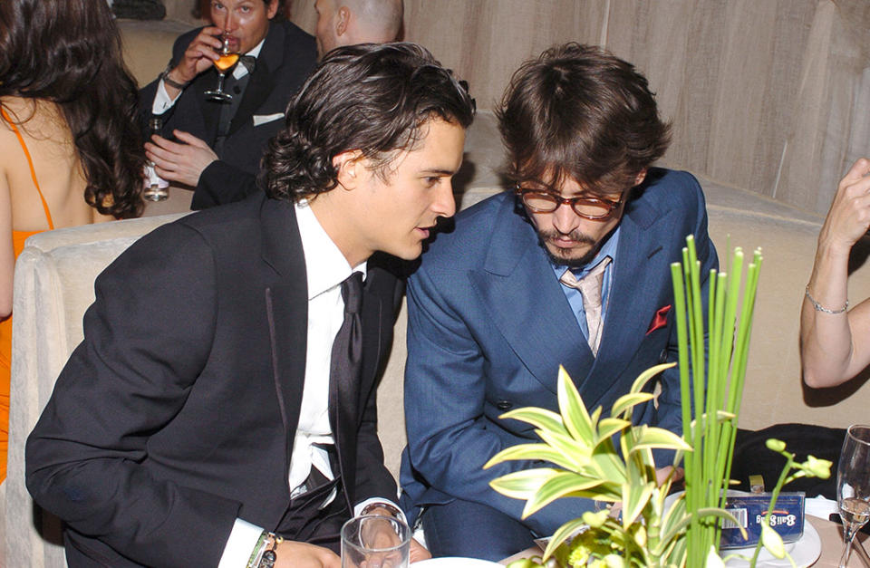 Orlando Bloom and Johnny Depp