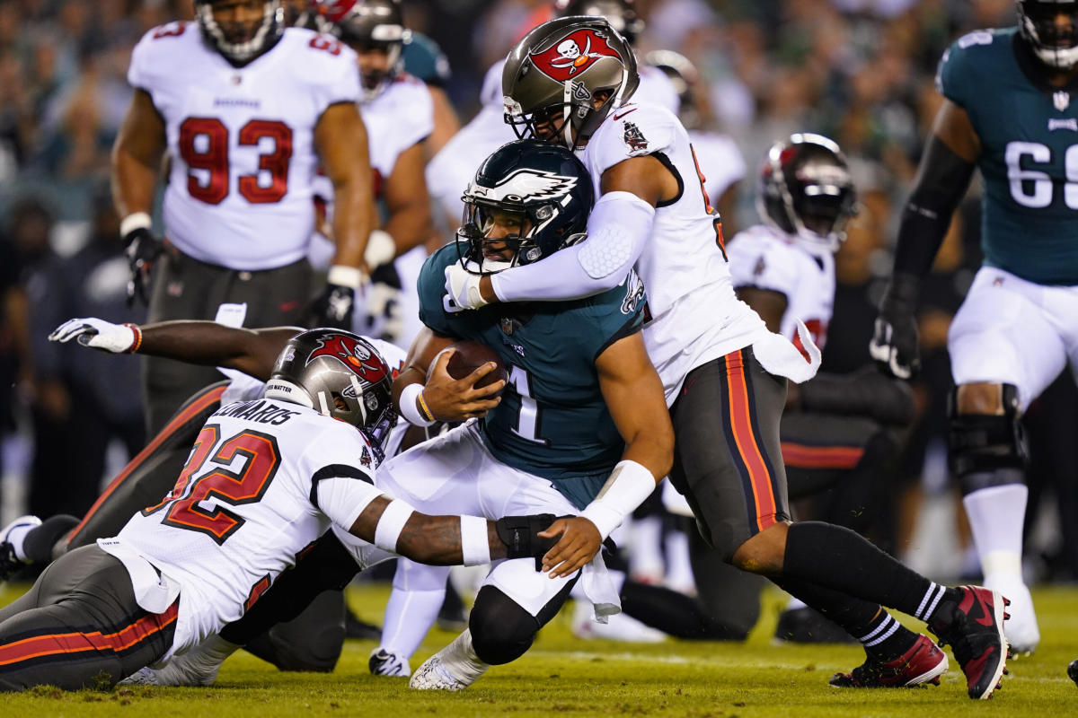 NFL - Next up in prime time Tampa Bay Buccaneers vs. Philadelphia  Eagles! 