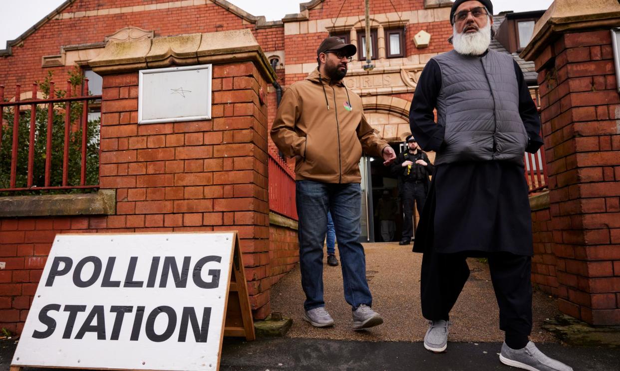 <span>Galloway, who won almost 40% of the vote, has always centred his election campaigns on Muslim concerns.</span><span>Photograph: Christopher Thomond/The Guardian</span>