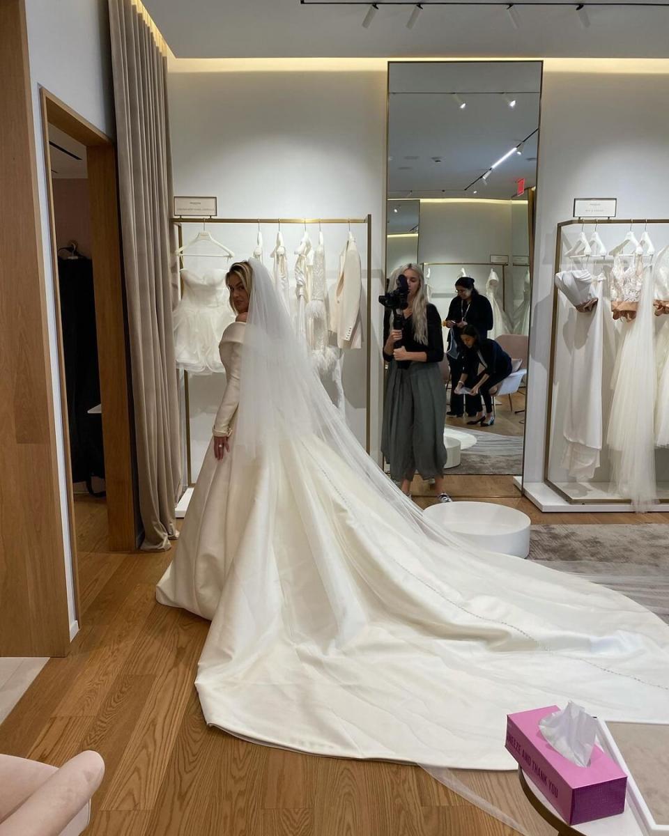 Lala Kent posts never-before-seen photos of wedding dress she would have worn to April 2020 Nuptials