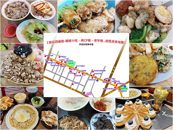 四維路美食地圖