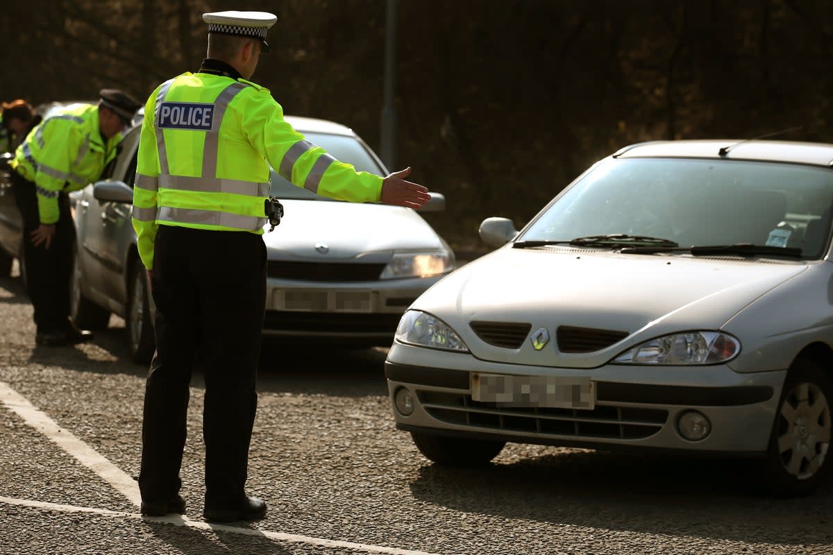 Drivers have been prosecuted after being caught breaking the road laws in unusual ways by police (stock photo)  (PA)