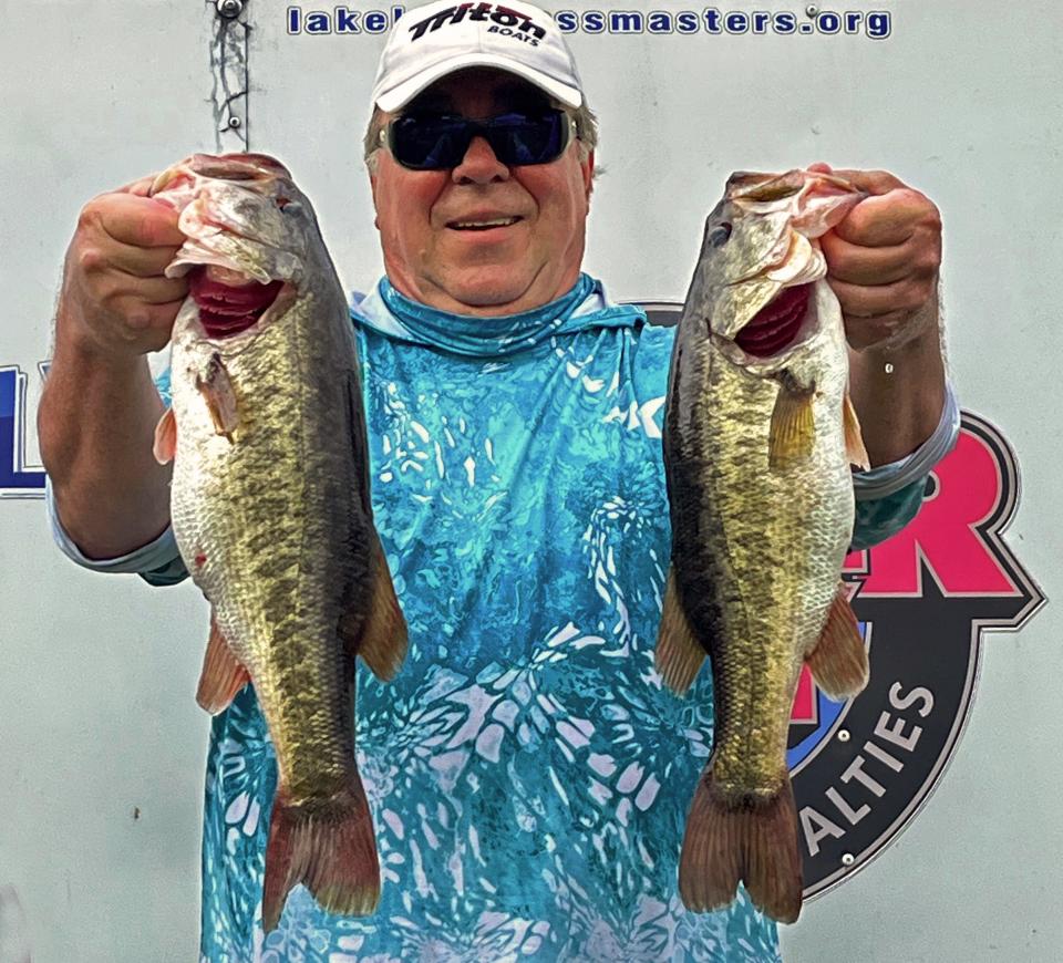 Dave Bear had 16.82 pounds and also had big bass with a 4.99-pounder to win the Lakeland Bassmasters Draw Trail tournament on Sept. 18 on Johns Lake.