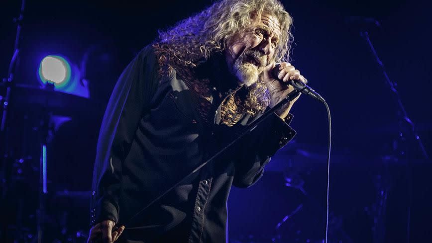 Led Zeppelin's Robert Plant. Source: Getty