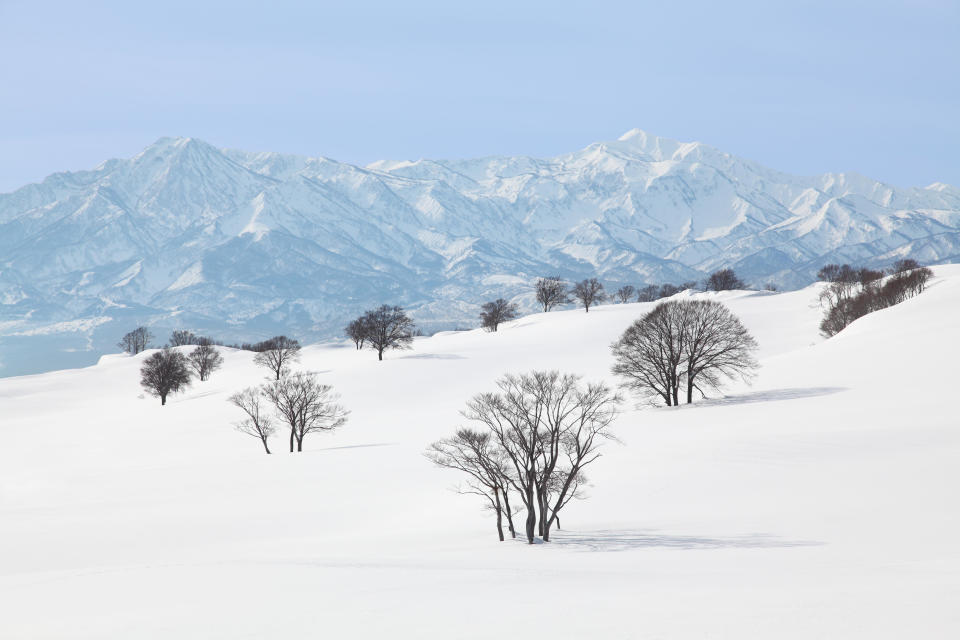 A file photo shows the Mount Myoko mountain range in Japan's central Niigata Prefecture. / Credit: S. Akiyama/Aflo/Getty/iStock