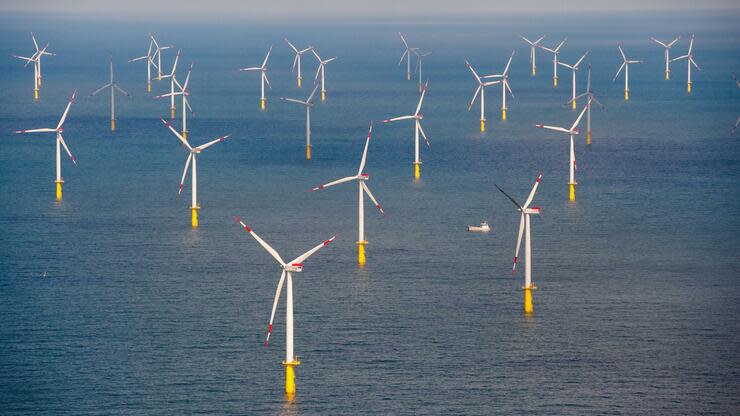 An der US-Ostküste sind verschiedene Großprojekte für Offshore-Windparks geplant. Foto: dpa