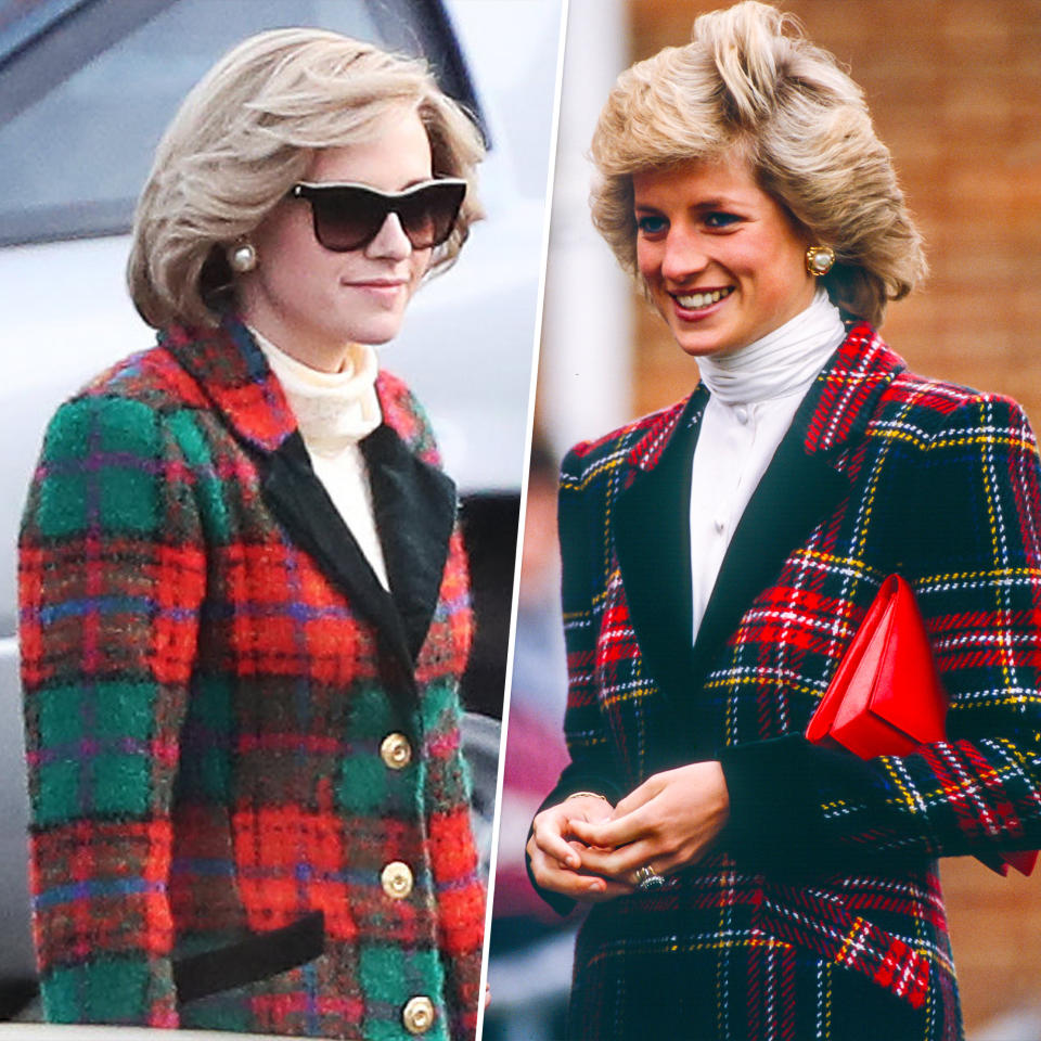 Double take: Stewart and Princess Diana in Portsmouth, England, in 1989. (us.avalon.red/Getty Images)