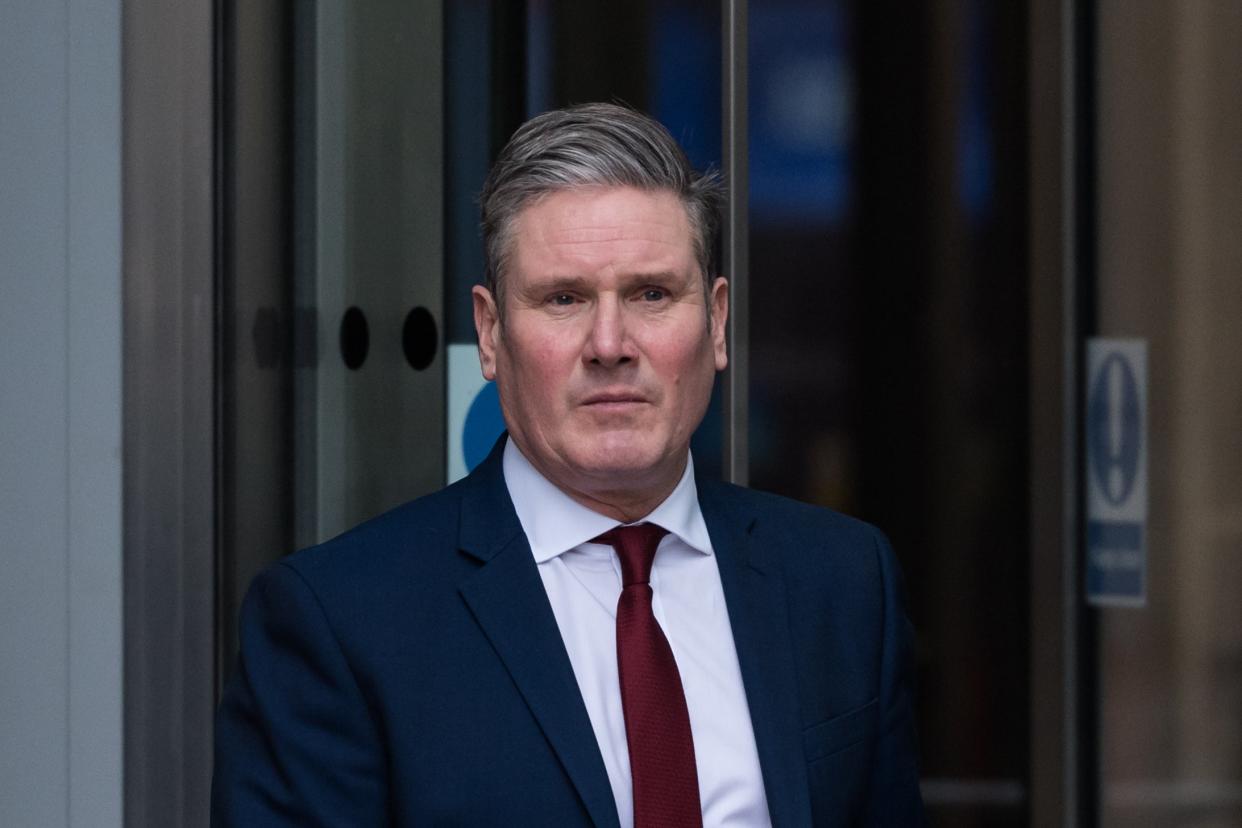 <p>Keir Starmer, about to call for the government to increase public spending</p> (Barcroft Media via Getty Images)