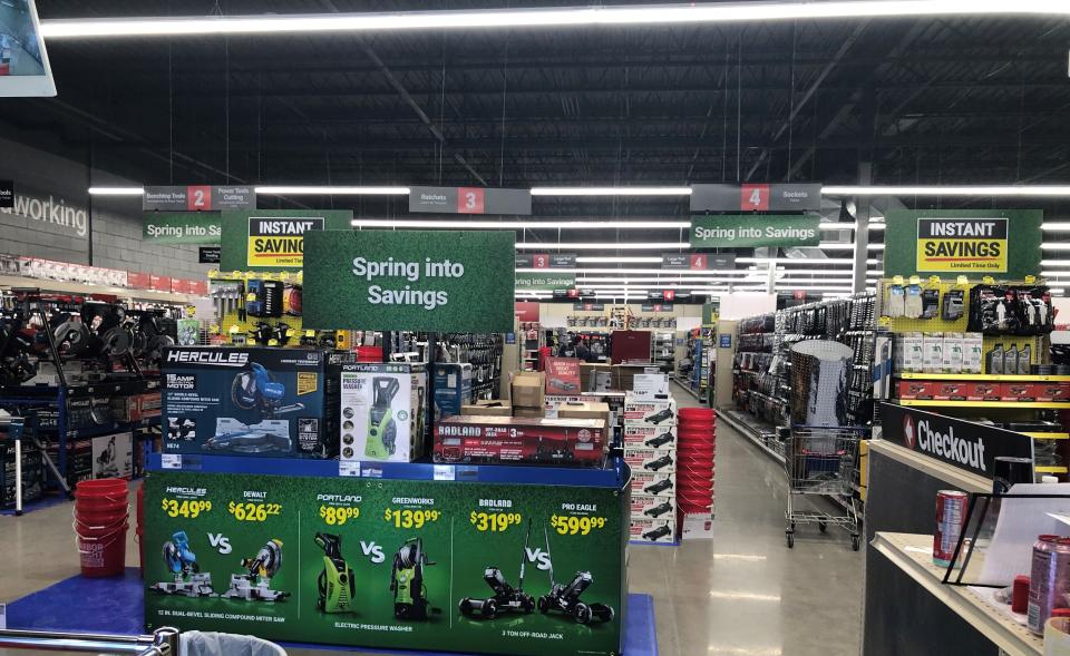 Harbor Freight Tools Hornell store is set to open Tuesday after a refurbishing and reworking of the 7451 Seneca Road plaza retail space.