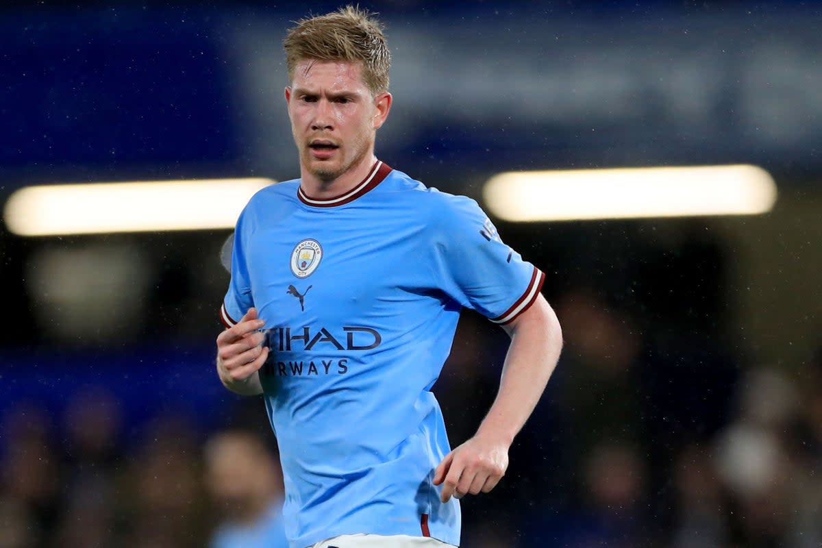 Kevin De Bruyne is available to face Spurs (Bradley Collyer/PA) (PA Wire)