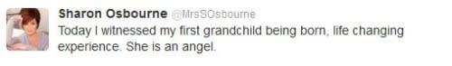Sharon Osbourne tweet