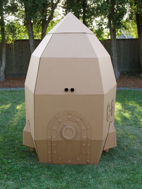 Cardboard Rocket