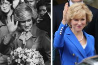 (FILE PHOTO) In this composite image a comparison has been made between Diana, Princess of Wales (L) and actress Naomi Watts. Naomi Watts will reportedly play Diana, Princess of Wales in a film biopic directed by Oliver Hirschbiegel. ***LEFT IMAGE*** Diana, Princess of Wales (1961 - 1997), on a walkabout in Brixton, South London on October 27, 1983. (Photo by Reg Lancaster/Express/Getty Images)***RIGHT IMAGE*** LONDON, UNITED KINGDOM - AUGUST 08: Naomi Watts on the set of the 'Diana' movie on August 8, 2012 in London, England. (Photo by Neil Mockford/FilmMagic)