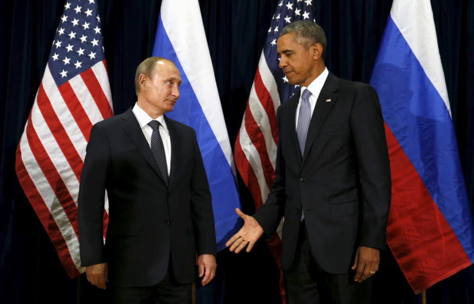 Sept. 28, 2015 — Putin and Obama at the U.N. General Assembly