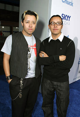 Carlos Ramirez and Efren Ramirez at the Westwood premiere of Lionsgate Films' Good Luck Chuck