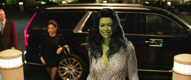 <em>Jen/She-Hulk on the red carpet.</em><p>Photo: Courtesy of Marvel Studios</p>