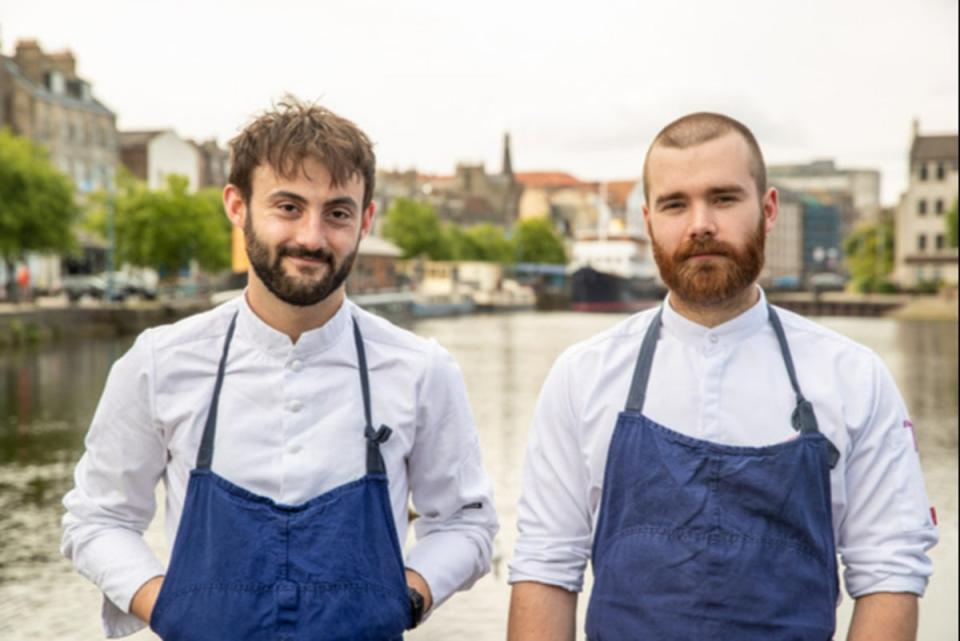 Scottish chefs Tomas Gormley and Sam Yorke (Mike Guest)