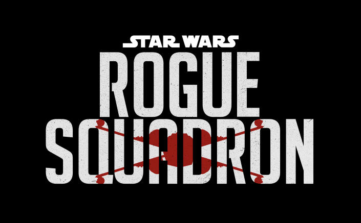 The title treatment for Star Wars: Rogue Squadron. (Disney)