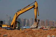 Residential apartments are under construction at Hengqin Island adjacent to Macau, China September 13, 2017. REUTERS/Bobby Yip