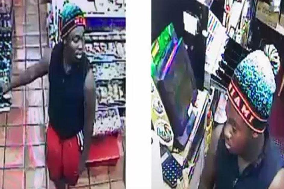 A suspect was seen robbing the shop before returning to shoot Mr Ali: Broward Sheriff