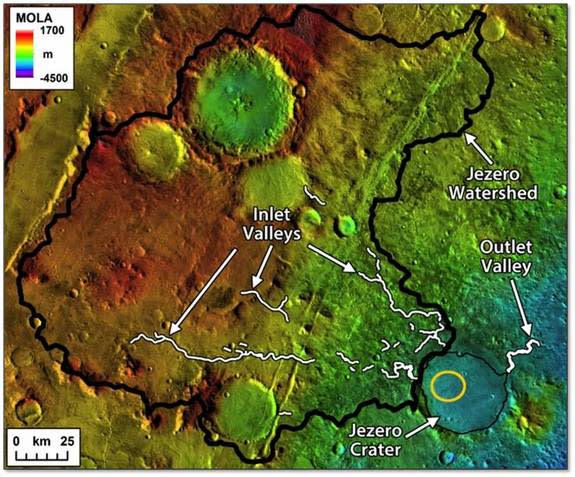 NASA's Mars 2020 rover may study ancient Mars by surveying the Jezero Crater paleolake. Presented at second Mars 2020 landing site workshop.