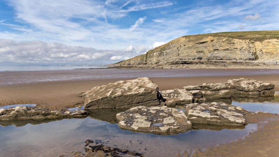 South Wales Argus: Southerndown Beach in Glamorgan featured in one of the dramatic scenes in Doctor Who history.