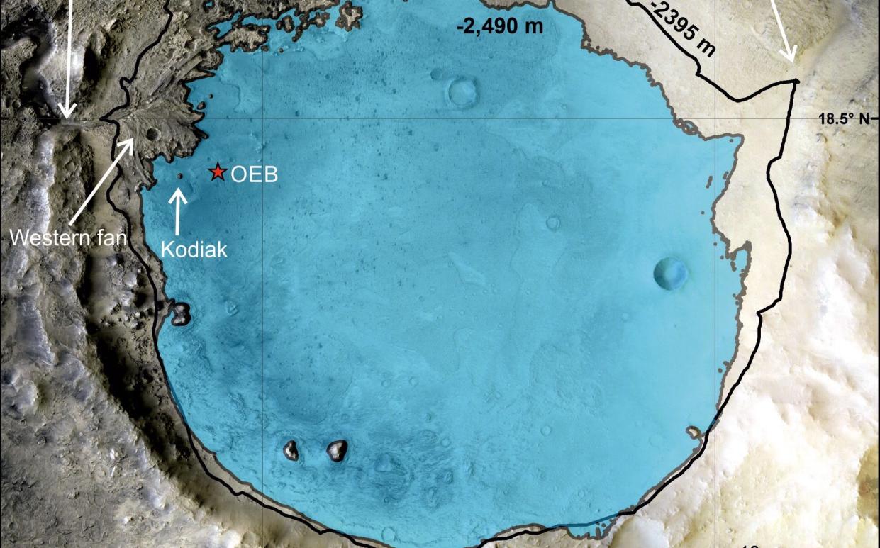 Jezero crater - News Scans