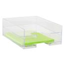 <p><strong>Container Store</strong></p><p>containerstore.com</p><p><strong>$18.99</strong></p><p><a href="https://go.redirectingat.com?id=74968X1596630&url=https%3A%2F%2Fwww.containerstore.com%2Fs%2Foffice%2Fdesktop-collections%2Fclear-collection%2Fpalaset-clear-stackable-letter-tray%2F123d%3FproductId%3D10000293&sref=https%3A%2F%2Fwww.bestproducts.com%2Fhome%2Fdecor%2Fg1835%2Foffice-desk-organizers%2F" rel="nofollow noopener" target="_blank" data-ylk="slk:Shop Now" class="link ">Shop Now</a></p><p>The best thing about acrylic decor is that it really goes with anything. Plus, it allows you to locate documents much easier than an opaque organizer would.</p><p>This two-tier letter tray is made of thick material that reviewers say feels substantial and of high quality. Best of all, these trays are stackable, so it’s easy to add a third, fourth, or even fifth tier to them. Though we hope you don’t have <em>that</em> much paperwork to deal with.</p>