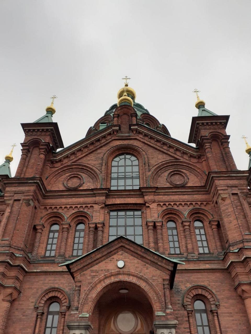 La Catedral ortodoxa Uspenski.