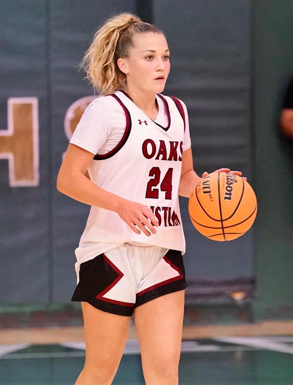 Oaks Christian freshman Brooklyn Shamblin, who has already committed to USC, has helped make the Lions a contender again.