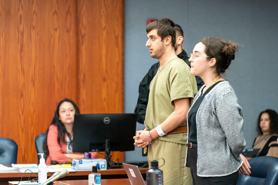 David Shroitman at a February court appearance.