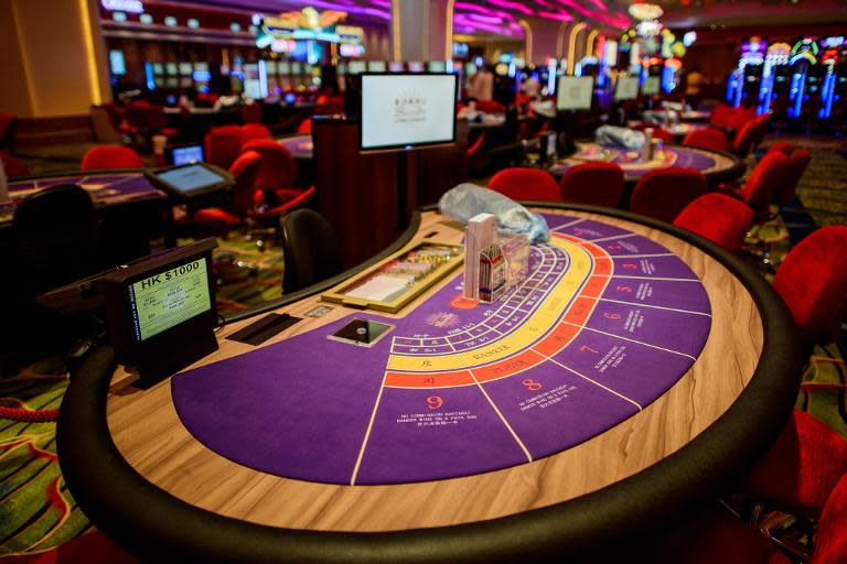 In this file photo, interior of Cotai Sands casino is pictured in Macau, on September 19, 2012