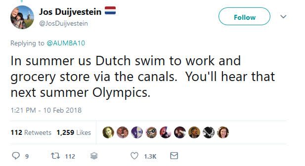 Katie Couric is being mocked for saying the Netherlands dominates speed skating because it's 'an important mode of transportation' in Amsterdam