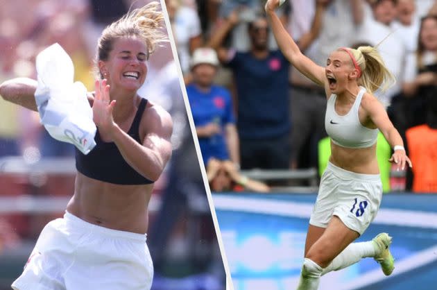 Are Footballers wearing 'sports bras' at FIFA World Cup