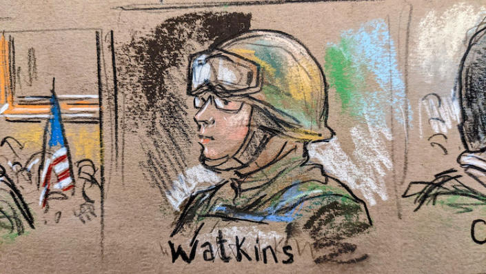 Sketch of Jessica Watkins