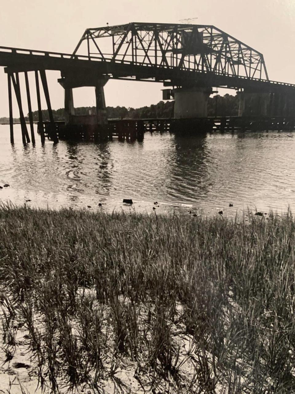 The old swing bridge to Hilton Head Island. There was a time when deer outnumbered people on the island.
